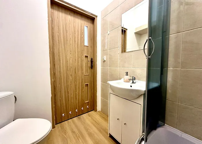 15m2 W Centrum & Parking Za Darmo Apartman *